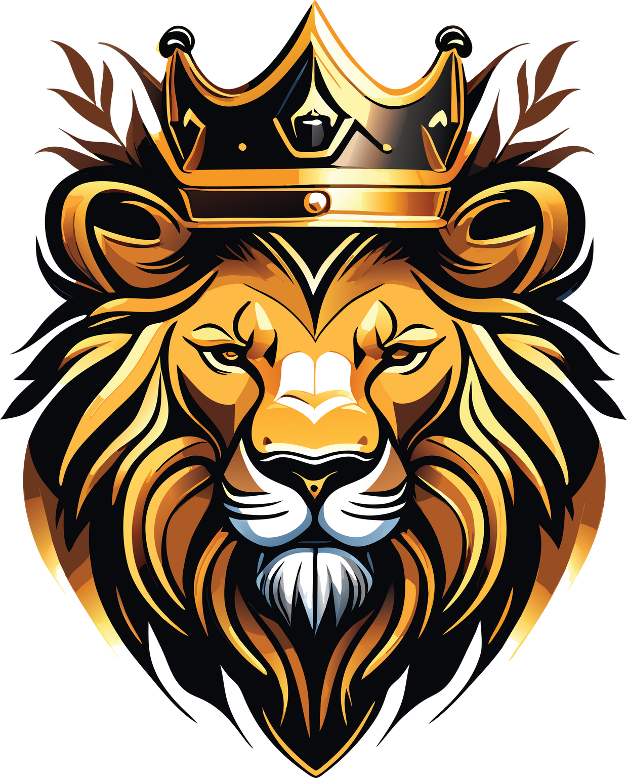 Golden lion king